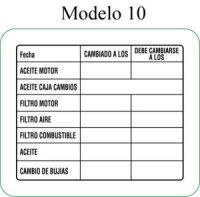 Elige modelo: Modelo 10